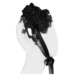 Black 'Fairy' Gothic Lolita Headband