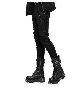 Pantalon Vintage 'Nazgul' Noir