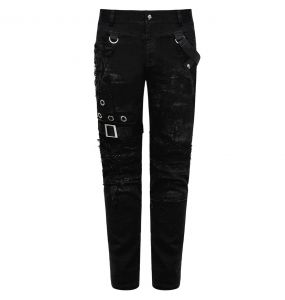 Pantalon Vintage 'Nazgul' Noir