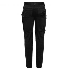 Pantalon Vintage 'Nazgul' Noir