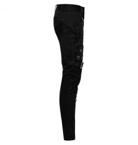 Pantalon Vintage 'Nazgul' Noir