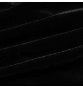 Black Velvet 'Bara' Asymmetric Dress