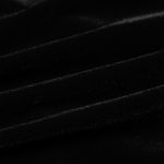 Black Velvet 'Bara' Asymmetric Dress