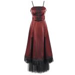 Red 'Narcissa' Gothic Dress