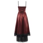 Red 'Narcissa' Gothic Dress