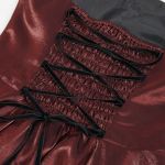 Red 'Narcissa' Gothic Dress