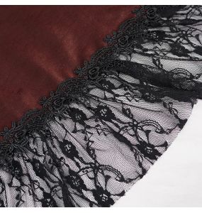 Red 'Narcissa' Gothic Dress