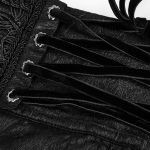Pantalon Gothique 'Black Soiree' Noir