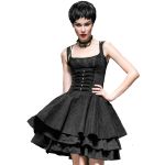 Black 'Rebella' Gothic Lolita Sundress
