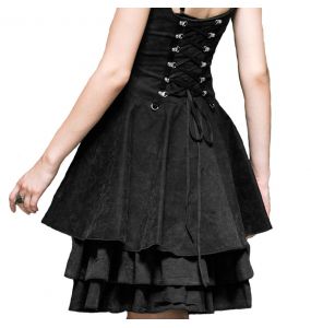 Black 'Rebella' Gothic Lolita Sundress
