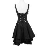 Robe d'été Gothic Lolita 'Rebella' Noire