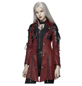 Red 'Poisonblack' Female Jacket