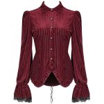 Red 'Maeve' Blouse