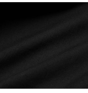 Chemise à Jabot 'Lovecraft' Noire avec Manches Bouffantes