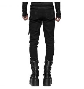 Pantalon 'Cthulhu' Noir pour Hommes