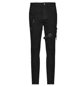Pantalon 'Cthulhu' Noir pour Hommes