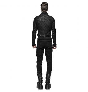 Pantalon 'Cthulhu' Noir pour Hommes