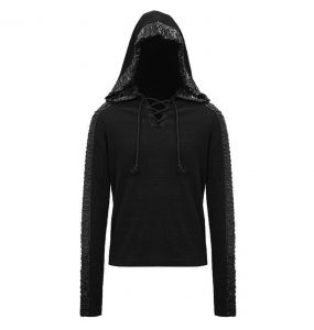Black 'Altaïr' Hoodie Sweater