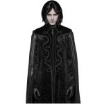 Long Manteau Cape Gothique 'Vampyr' Noir