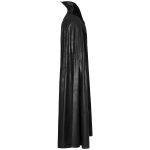 Long Manteau Cape Gothique 'Vampyr' Noir