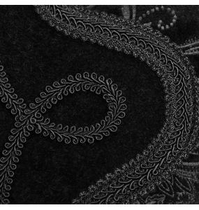 Long Manteau Cape Gothique 'Vampyr' Noir