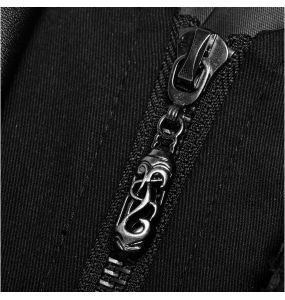 Black 'Poisonblack' Males Jacket