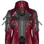 Red and Black 'Poisonblack' Males Jacket