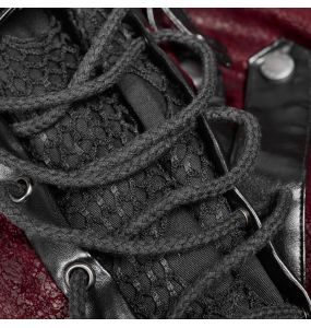 Red and Black 'Poisonblack' Males Jacket