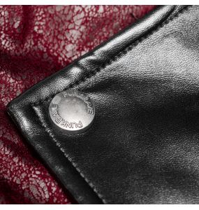 Red and Black 'Poisonblack' Males Jacket