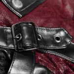Red and Black 'Poisonblack' Males Jacket