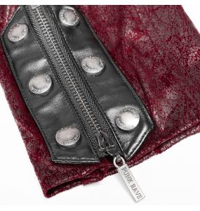 Red and Black 'Poisonblack' Males Jacket