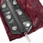 Red and Black 'Poisonblack' Males Jacket