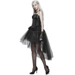 Black 'Lyriel' Asymmetric Skirt