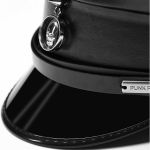 Casquette Gothique 'Militia' Noire