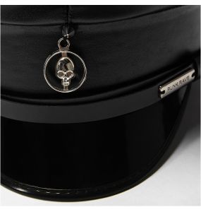 Black Gothic 'Militia' Cap