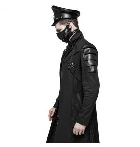 Casquette Gothique 'Militia' Noire