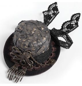 Steampunk 'Kraken' Mini Top Hat