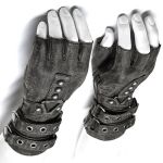 Grey 'Mad Max' Gloves