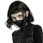 Masque 'Punk' Noir
