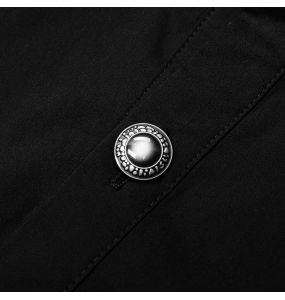 Chemise Victorienne 'Asmodeus' Noire