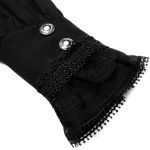 Chemise Victorienne 'Asmodeus' Noire