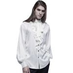 White 'Valerian' Jacquard Shirt