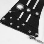 Ceinture 'Badriyah' en Simili Cuir Noir