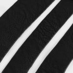 Ceinture 'Badriyah' en Simili Cuir Noir