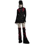 Veste Boléro 'Dark Doll' Noire et Rouge