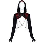 Black and Red 'Dark Doll' Bolero Jacket