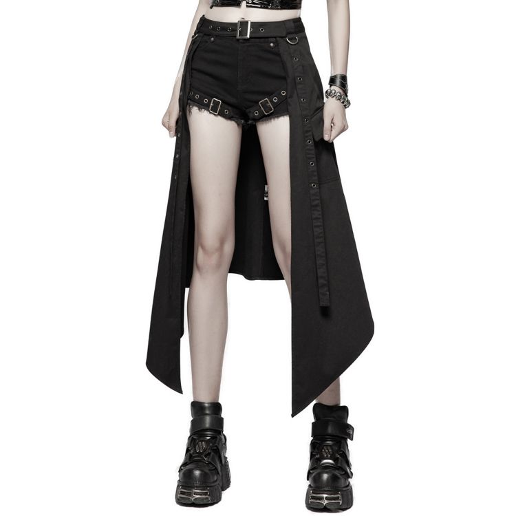 Black 'Hegoa' Half Skirt