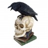 Poe's Raven Skull