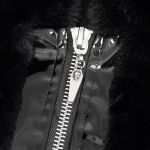 Black 'Car Ear' Winter Fur Jacket