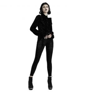 Leggings 'Gothic Retro' Noir